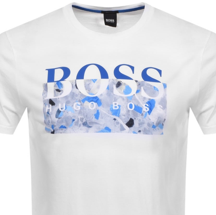 Alternative Image for ProductBOSS Thady 1 T Shirt White2
